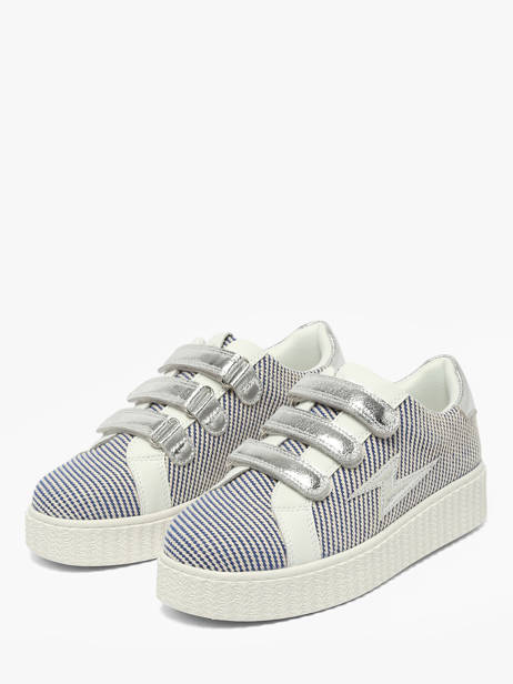 Sneakers Vanessa wu Blauw women BK2833BL ander zicht 2